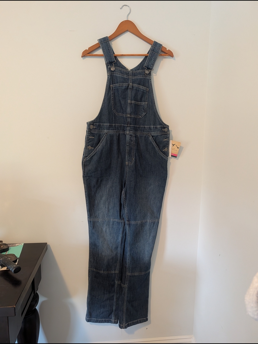 Denim Overalls Jumpsuit - Blue